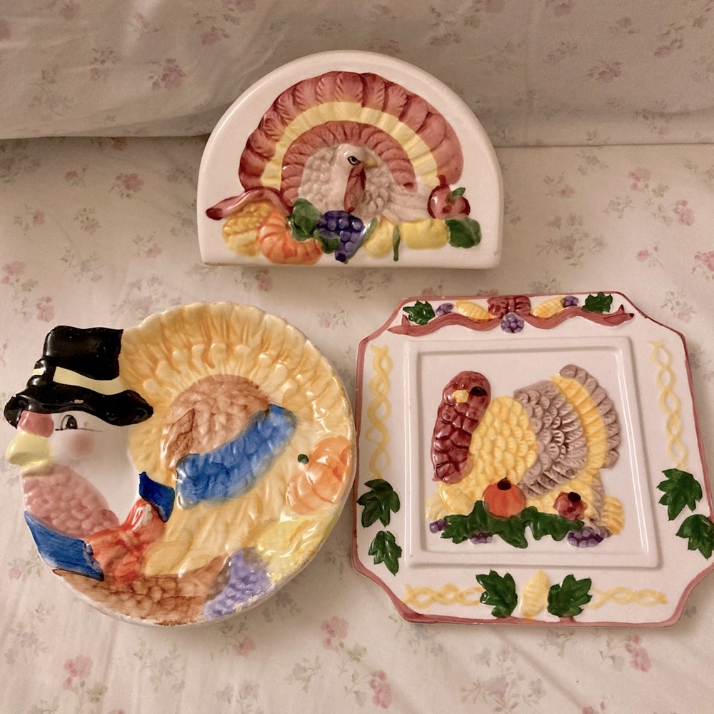 Thanksgiving ceramic set
